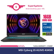 MSI Cyborg 15 A13VE-434SG Gaming Laptop / Intel i7-13620H / RTX4050 / 16GB RAM / 512GB SSD / 15.6″ FHD 144Hz / W11