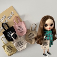 blythe Small Cloth 6Split Baby azone licca Very high ob24 27Barbie Bag Accessories Tote Bag