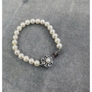 Akoya pearl bracelet with golden mother of pearl (LNT0159)