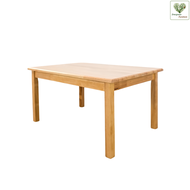 Evergreen Furniture โต๊ะกลางไม้ยางพารา โต๊ะข้างโซฟา โต๊ะรับแขก ขนาด 90x60 T-964/T-965