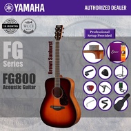 Yamaha FG800 BSB FG Series Solid Top Acoustic Guitar 41" - Brown Sunburst