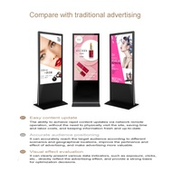 43"-50" Touch KIOSK SCREEN Floor Standee Vertical Screen 1080 HD Advertising Player Digital Signage