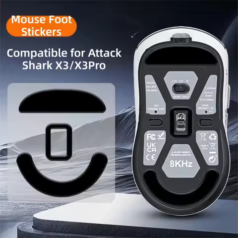 PTFE Mouse Foot Pads Ice Edition Wear-Resistant Replacement Foot Covers Smooth for ATTACK SHARK X3 P