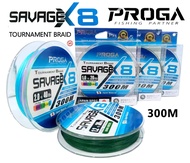PROGA SAVAGE X8 BRAIDED LINE 300m