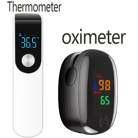 Household Medical Thermometer Digital Ear Fever Thermometer for Baby Kids Adults,Portable Finger Pul