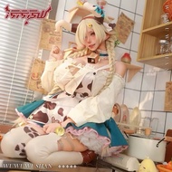 [Pre-Order] Owari Cosplay Set From Azur Lane Cow Pattern