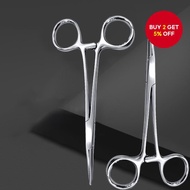 Hemostatic Forceps Medical Stainless Steel Needle Holder Curved Straight Sponge Tissue Suture Forcep