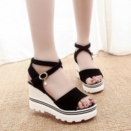 ❤High Heels shoe shoes Strappy Ankle Elegant Ladies Peep toes Casual Flat Heel❤