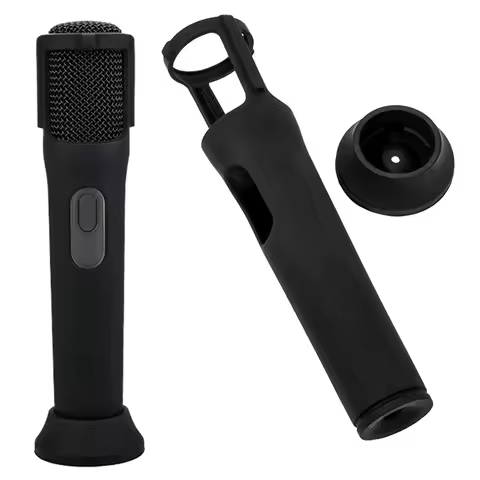 Silicone Case Mic Sleeves Microphone Stand Microphone Case for JBL PartyBox Wireless Microphone