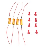 ERANPO 1Pcs Load Resistor 50W 6RJ 6ohm LED Decoder FIX Hyper Flash Turn Signal Blinker