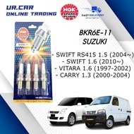 SUZUKI SWIFT RS415 1.5 (2004~) , SWIFT 1.6 (2010~) VITARA 1.6 BKR6E-11 NGK SPARK PLUG 100% ORIGINAL (PRICE FOR 4 PCS)