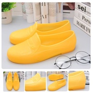 Men Construction Site Yellow Wear-Resistant Labor Protection Shoes Work Shoes Durable Comfortable Me