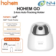 Hohem GO 2-Axis AI Auto-tracking 360° Rotatable Desktop Selfie Gimbal Stand for Phone &  Face Tracki