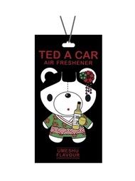 TED A CAR กลิ่น Umeshu บ๊วยญี่ปุ่น แผ่นน้ำหอมปรับอากาศ พร้อมส่ง