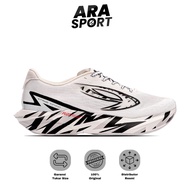 910 NINETEN HAZE STRIKE KNIT RUNNING SHOES - WHITE/HIITAM GREY