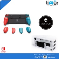 Neo Grip Hand Case Casing Skull &amp; Co Nintendo Switch OLED Neon