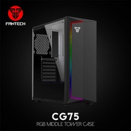FANTECH CG75 RGB MIDDLE TOWER CASE SUPPORT ATX,MINI ATX, MICRO ATX