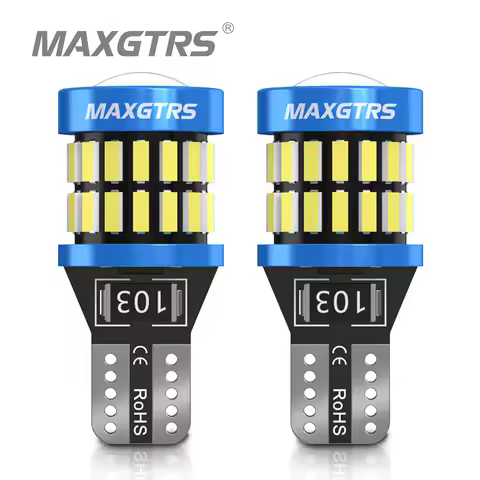 2x W5W T10 LED CANBUS No Error 5W5 12V 8W 950Lm Car Interior Side Light 194 3030 SMD Auto Front Side