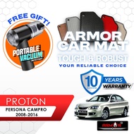 Armor Carpet Kereta Alas Kaki Car Mat Karpet Kereta Tebal Foot Mat Floor Mat Proton Persona Campro 2