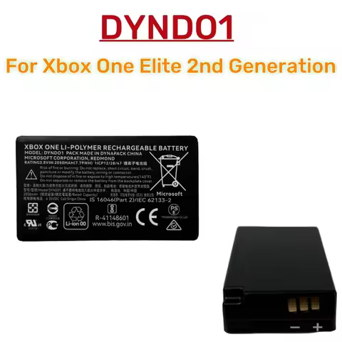 NEW DYND01 3.8V 2050mAh Battery For Microsoft XBOX Elite 2 Series 1797 Game console controller batte