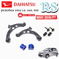 17 Item Combo Set Front Suspension Part Perodua Viva 1.0 660 850 Lower Arm Absorber Mounting Cover S