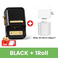 Niimbot กระเป๋าแบบพกพาเครื่องพิมพ์ฉลากไร้สาย B1 B21เครื่องพิมพ์ฉลากเครื่องปริ้นตราด้วยความร้อนบลูทูธ