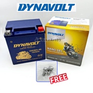 Dynavolt Battery Harley Davidson GHD30HL-BS NANO Gel Bateri Heavy Duty YTX30L-BS MLFP30L-BS Electra 
