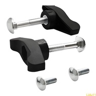 Lidu11 T Handle Bolts Lawn Mower Handrail Screws Black Knobs Replacement Parts Fits Snapper Gardenin