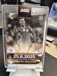Estêvão Willian 2340 1/10 Topps Total Football card