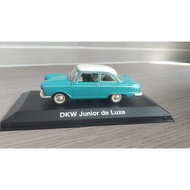 [Orphan] 1/43 Audi dkw Mini Cut Old Car Partial Side Light Visible with Measles, Not Obvious On Deli