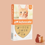 Advocate Fleas & Heartworm Prevention for Small Cats (<4kg) EXP 05/2026