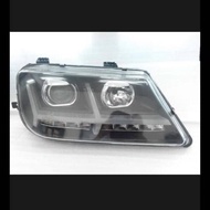 Proton waja head lamp accessories acc led projector lampu kaca