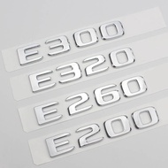 ALL 3d ABS Self-adhesive Letters For Cars Mercedes E43 E63 AMG Benz E200 E220 E260 E300 E320 W213 W212 Logo Stickers Accessories