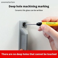 ont  2PCS 33mm Red/Blue/ck Long Head Marking Pen Woodworking Decoration Deep Hole Waterproof Pen Mul