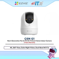 EZVIZ C6N G1 4K Smart WiFi Indoor Camera Pan Tilt Night Vision Motion Detection Two Way Audio Home S