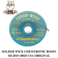 SODER WICK CHEMTRONIC ROSIN SD 2015 18025 USA ORIGINAL