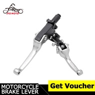 JFG MOTO รถจักรยานยนต์เบรคคลัทช์คันโยกพับสำหรับ22มิลลิเมตรสากล CR CRF YZF WRF KX KXF RM RMZ รถจักรยา