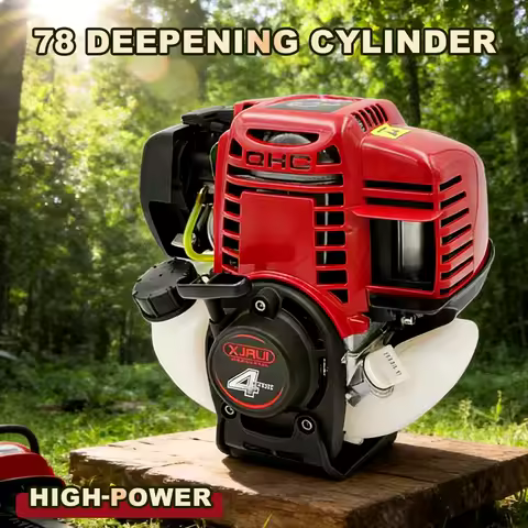 New GX35 GX50 Gasoline Engine 4 Stroke Brush Cutter Water Pump Petrol Engine 1.2Hp Recoil Start Sing