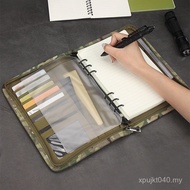 Notebook Stationery Tactical A6 Cross-Border Protective Case Tactical Portable Loose-Leaf Detachable