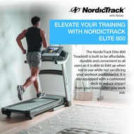 Fitness Concept: Nordictrack Elite 800 Running Treadmill Comes with RM300 Cash Voucher &amp; 10 YEARS WARRANTY [Year 2023 Model]