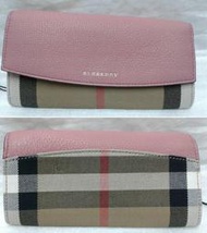 BURBERRY LS PORTER HHL COCA 女款 牛皮 皮夾 可放零錢【二手】