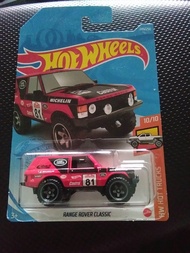 Hot wheels RANGE ROVER CLASSIC red