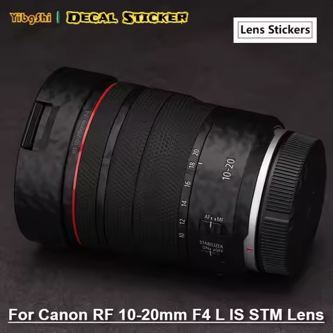 Decal Skin For Canon RF 10-20mm F4 L IS STM Camera Lens Sticker Vinyl Wrap Film Coat 10-20 F4L F/4 R