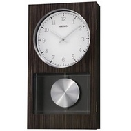 [Powermatic] SEIKO QXH046B Analog Brown Color White Dial Wall Clock