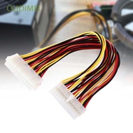 OUDIMEI 30cm PSU Extension Cable ATX Extension Adapter Power Supply Extension Cable Extention Power Cable/Multicolor