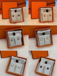 Hermes mini pop H  earring