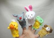 【皮蛋媽的私房貨】MOU1360 指偶娃娃 手指娃娃 互動玩具 蜜袋鼯 松鼠 倉鼠 刺蝟 兔子 雪貂 鸚鵡 動物玩偶