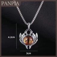 PANPIA Vintage Gothic Demon Eye Pendant Necklace For Men Women Party Hip Hop Jewelry