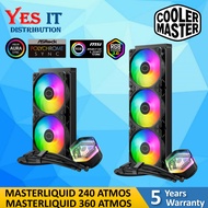 Cooler Master MasterLiquid 240 Atmos ARGB / 360 Atmos ARGB / ML360R RGB  AIO CPU Liquid Cooler (MLX-