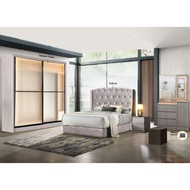 [TSB-BR802]5.5FT & 8FT Bedroom Set / 5.5 Kaki & 8 Kaki Set Bilik Tidur / Queen & King Size Full Set